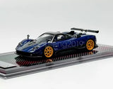 U2 1:64 Scale Blue Carbon Zonda Tricolore Racing Sports Diecast Resin Car Parts