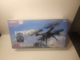 Quadcopter Drone Syma X5SW-V3 WiFi FPV Real Time 2.4Ghz 4CH 6-Axis Gyro RC White Drone