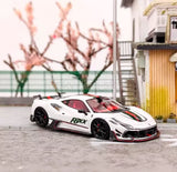 Fuelme 1:64 White Mansory F8XX Racing Sports Diecast Resin Car Parts