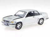 Opel Ascona B400i silver Chuck Jordan diecast modelcar in Vitrine 1:43 Parts