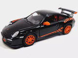 Kinsmart Porsche GT3RS 2010 Eggshell White Door Hard Top 1/36 Scale Diecast Car Toy