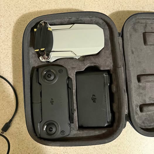DJI Mavic Mini drone case with compact drone and controller