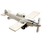 Nickel Plated Aircraft Model Decorative Elegant Aeroplane OEM ODM Customized Tableware Showpiece Airplane Models at Good Deals Drone