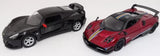 Kinsmart Pullback Diecast 2 Car Lot Lotus Exige S 1/32 Pagani Huayra 1/38 Scale Parts