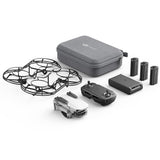 DJI Mavic Mini drone kit with carrying case, batteries, controller and prop guards
