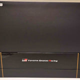 Diecast box lid with Toyota Gazoo Racing GR logo and gold trim