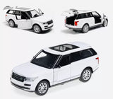 Range Rover Vogue Metal Model Diecast Car Scale, Collectible Toy Cars,White 1/36 Toy