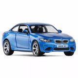 1:36 BMW M2 Model Car Diecast Metal Pull Back Toy Cars for Kids Toys Gifts Blue Toy