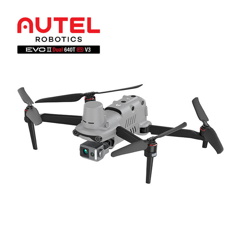 Autel Robotics EVO 2 II Dual 640T RTK V3 Quadcopter Commercial 10KM Long Range RC UAV Dron Thermal 4K Camera Drone Drone