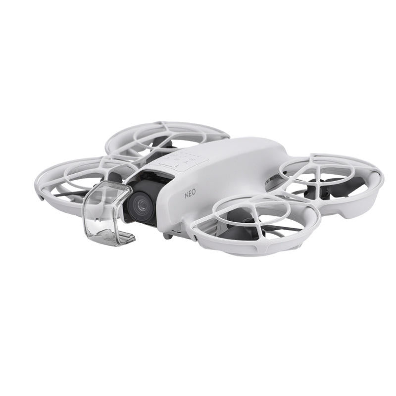Transparent drone gimbal lens protector cover for anti-scratch protection