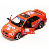 5372) Kinsmart Diecast Lexus IS300 Sedan 1:36 scale Orange Preowned  Toy