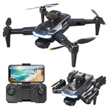A14 Mini Prosumer Drone LED Lights 4K UHD Video Long Range 1KM Remote Control Foldable Headless Mode RC Helicopter