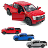 1:36 2022 Ford F-150 Lightning Pickup Truck Model Car Diecast Toy Cars Metal Toy