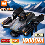 Xiaomi professional drone with HD 4K camera, black body with orange accents