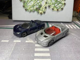 Matchbox 2 x OPEL Speedster Coupe 2002 Mattel Car Diecast Vauxhall GM Hero City Parts