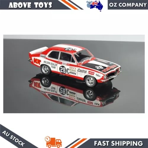 1:24 diecast race car toy in red, white, and black with #28C racing livery