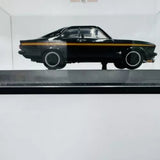 Schuco Opel Manta A GT /E Hellgr_n 1:43 Acrylic Box Black Car Diecast Vintage Parts