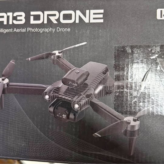 4K camera quadcopter drone with four rotors and foldable arms