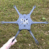RJXHOBBY 10inch 6-axis hexa drone frame Large Size Long Endurance Carbon Fiber Frame Kit for rc FPV Racing Drone