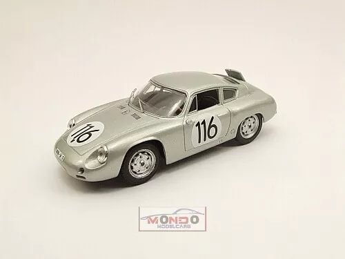 Light gray diecast race car model with number 116 and black wheels