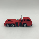 Crane Semi Truck Diecast Toy Vehicle Red Vintage Surprise AZ
