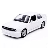 1:36 2 Doors BMW M3 Model Car Diecast Metal Toy Cars Boys Toys Kids Gifts White Toy