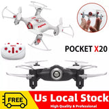Cheerwing Syma X20 Mini Drone RC Nano Quadcopter w/ Auto Hovering 3D Flip Toy US Drone