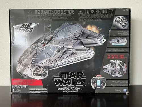 NEW LISTINGStar Wars Air Hogs Millennium Falcon XL Drone Remote Control RC - New Drone