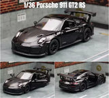 Porsche 911 GT3 RS 1/36 Scale Model Car Metal Diecast Toy Vehicle Collection Toy