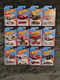 2019 Hot Wheels Red Edition Series Complete Set Of 12 Diecast Vehicles 1:64 Toy