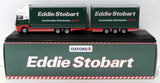 Eddie Stobart Scania topline drawbar model on green Oxford packaging box