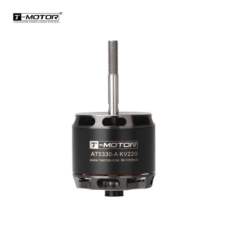 T-MOTOR AT5330-A BLDC motor with shaft and mounting base for UAV drones