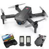 AUOSHI Mini Foldable Drone, 1080P HD FPV Camera Wifi RC Quadcopter Voice/Gesture Drone