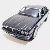 Showcast Jaguar XJ6 Navy Charcoal Gray Hardtop 1/36 Scale Diecast Car Toy