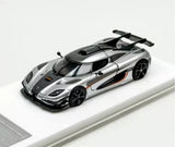 GB LMLF 1:64 Silver One 1 Super Racing Sports Model Diecast Collect Car Parts