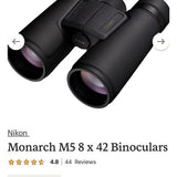 Nikon Monarch M5 8 x 42 Binoculars Bellevue WA Drone