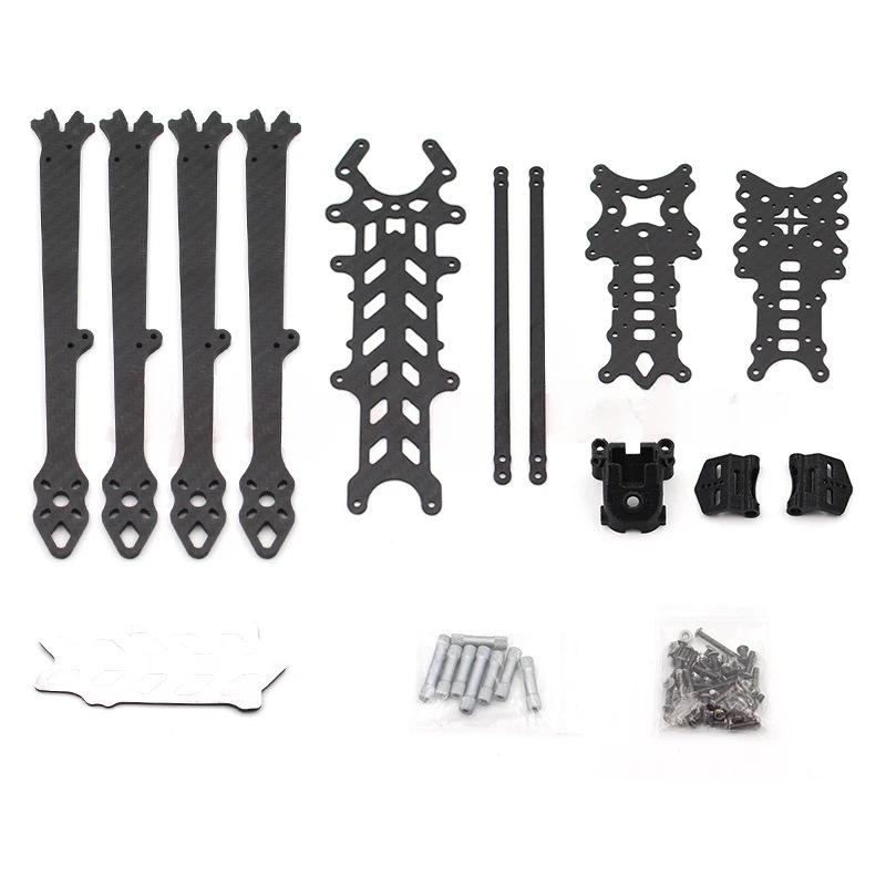 10-inch RC Racing FPV Drone Full Carbon Fiber Frame Wear-Resistant Accessory Poisonous Bees Model Drone