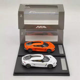 HKM 1:64 Koenigsegg Gemera Double Door Supercar Diecast Toys Car Model Autos Hot Parts