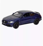 MERCEDES BENZ AMG C63 S COUPE DIECAST CAR 1/36 DAIMLER AG VEHICLE NEW BLUE MODEL Parts