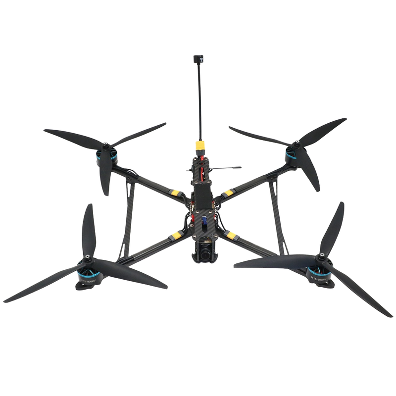 Mark4 10 Inch FPV Racing Drone Professional RC Mini Drone with 3kg/4kg Payload 5.8G 2.5W ELRS 915GHz 15km Image Transmission Drone