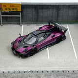 CM 1:64 Scale Purple Zonda Revolucion REV Racing Sports Model Diecast Metal Car Parts