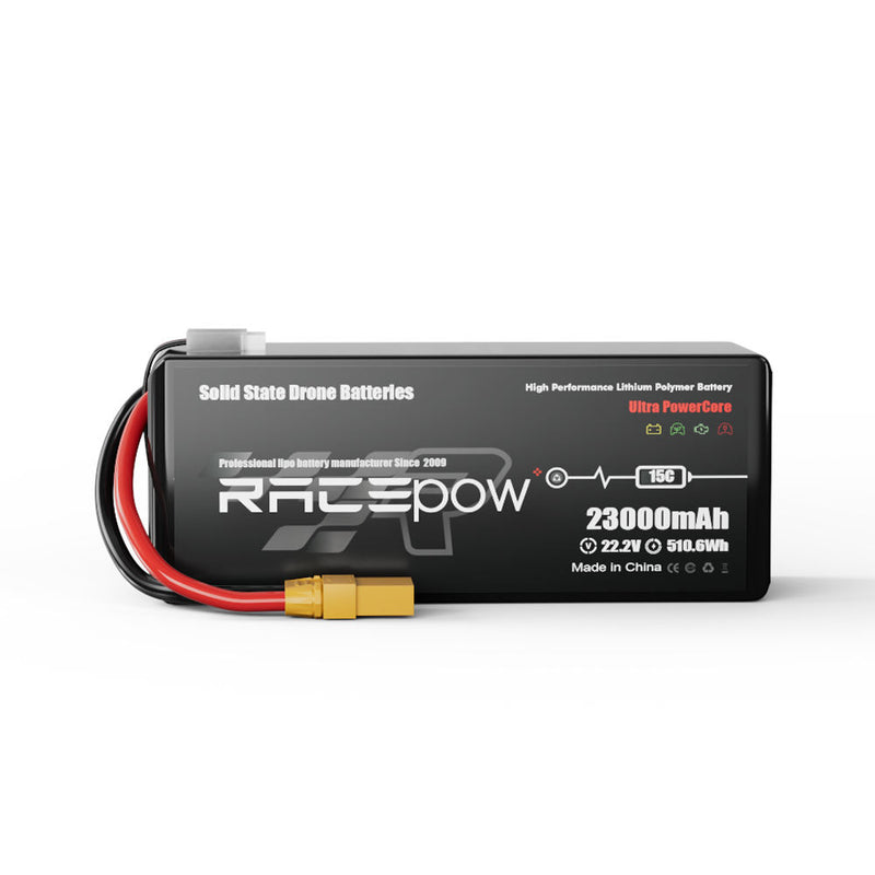 Manufacturer 6s/12s 16Ah 18Ah 23Ah 30Ah Lithium Polymer Batteries Solid State Battery with Higher Density for VTOL Drone