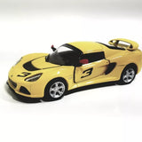 Kinsmart Lotus Exige 2012 #3 Canary Yellow Hardtop 1/36 Scale Diecast Car Toy