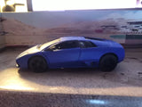Lamborghini Murcielago matte blue Toy Car model kinsmart 1/36 scale diecast Toy