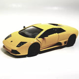 Kinsmart Lamborghini Murcielago LP640 Canary Yellow 1/36 Scale Diecast Car Toy