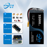 Drone Battery 32000mAh 6s 12S 14s 22.2v 44.4V 51.8v 16AH 22AH 27AH 30AH 10C Lithium Ion Lipo Solid State Battery for UAV Drone