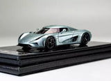 FA 1:64 Scale Ice Blue Regera Super Racing Sports Model Diecast Resin Car New Parts
