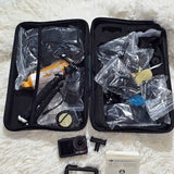 DJI Action 5 Pro camera kit with accessories in black storage case