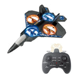 New Design Altitude Hold 2.4GHz Radio Control EPP Foam Glider Hobby Quadcopter JET Fighter Plane RC Aircraft With Light Drone