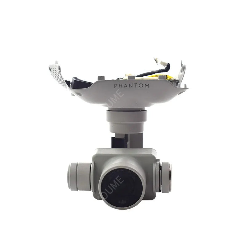 Gimbal camera replacement assembly with fan housing, gray and black